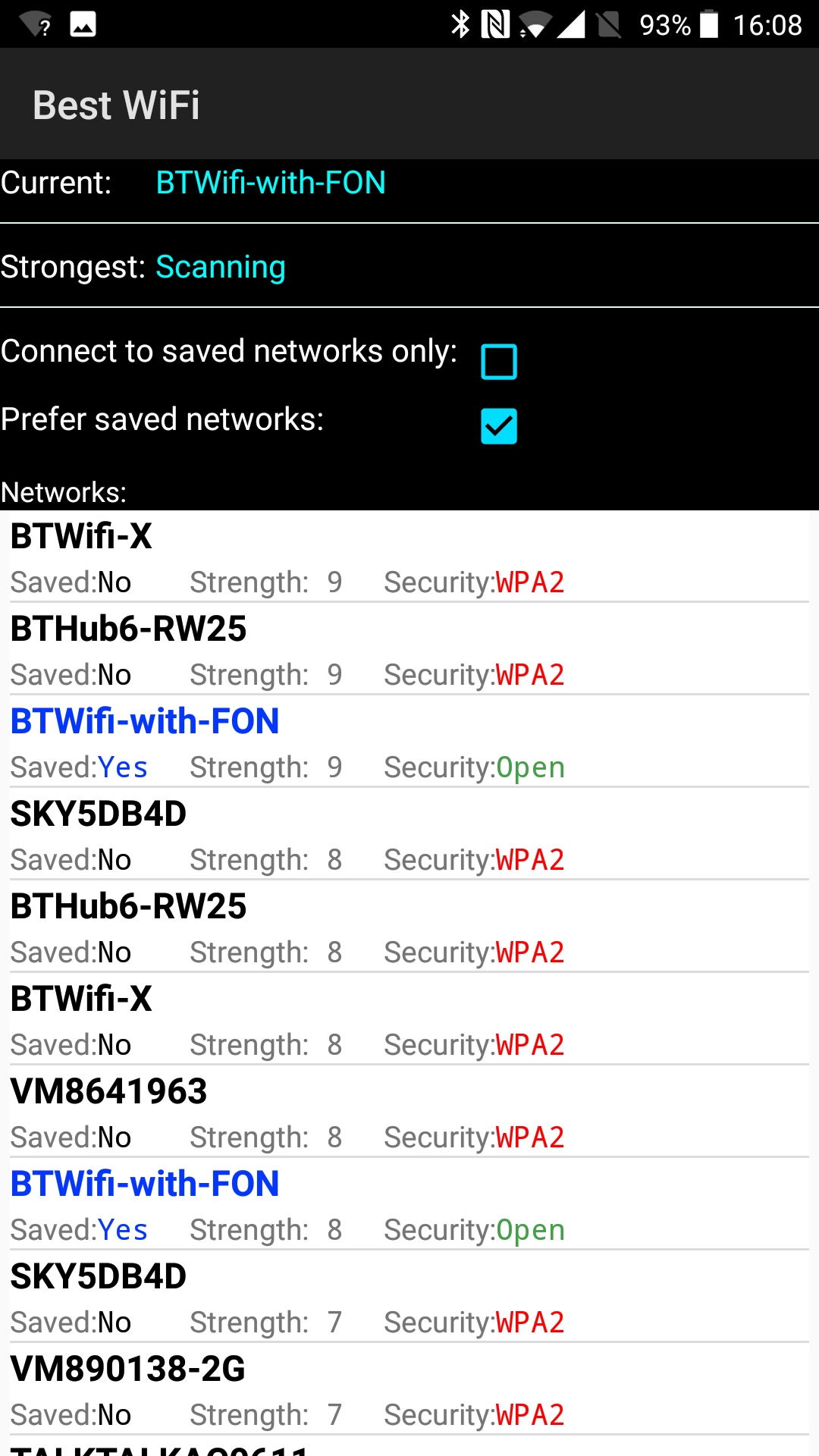 how to know bssid of wifi